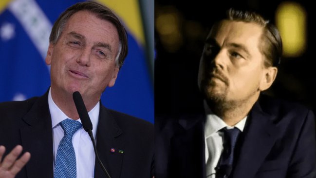  Bolsonaro contra DiCaprio: 