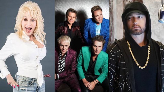 Dolly Parton, Duran Duran y Eminem serán parte del Salón de la Fama del Rock and Roll