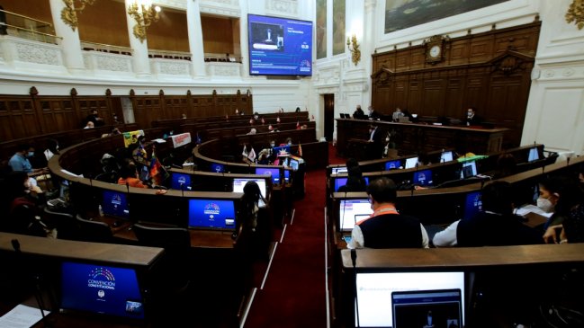 Pleno de la Convención votará informe de Comisión de Sistema Político