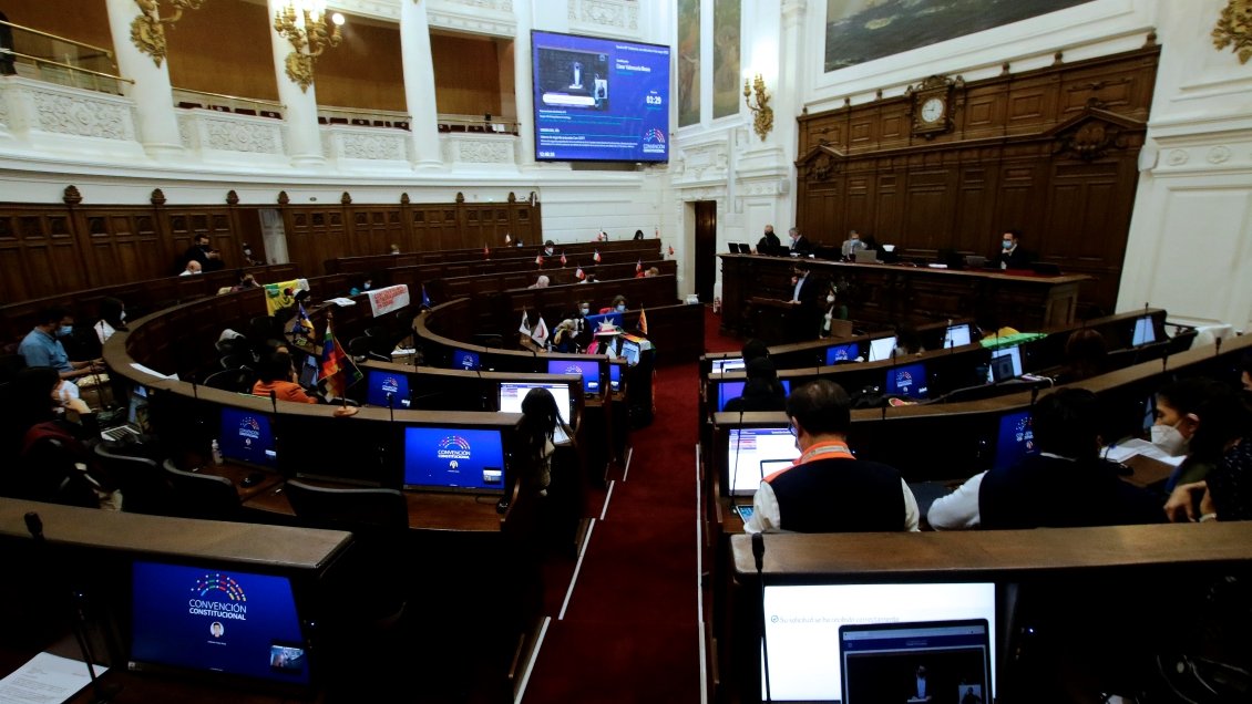 Pleno de la Convención votará informe de Comisión de Sistema Político