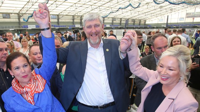  Partido nacionalista tuvo su primera victoria electoral en Irlanda del Norte  