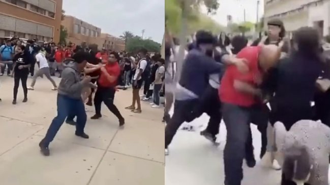 Papá se enfrentó a golpes con más de 30 estudiantes por bullying a sus hijos