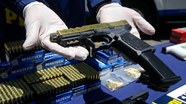 Incautaciones de armas de fuego aumentaron un 11% en comparación al 2021