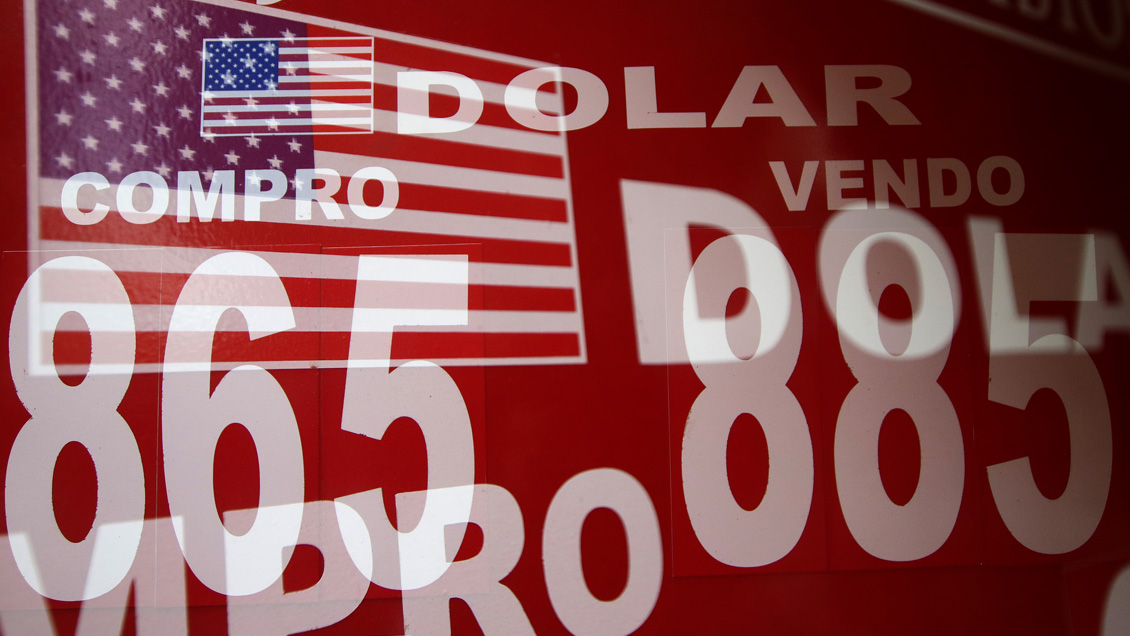 Alto valor del dólar 