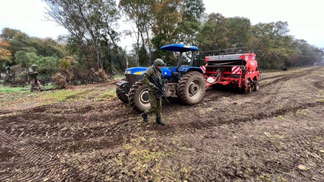 Carabineros frustró ataque incendiario en el sector rural de Victoria