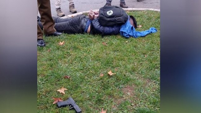 Linares: Vecinos evitaron robo de auto BMW y retuvieron a delincuente