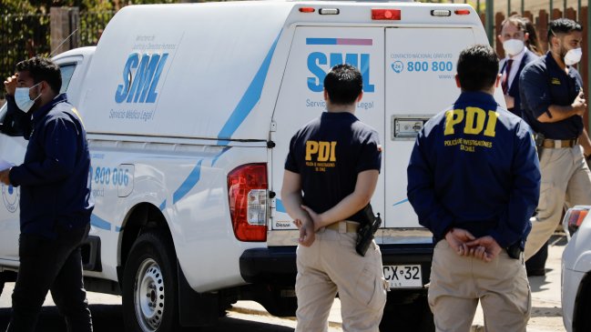 PDI investiga hallazgo de cadáver con al menos dos disparos en Conchalí