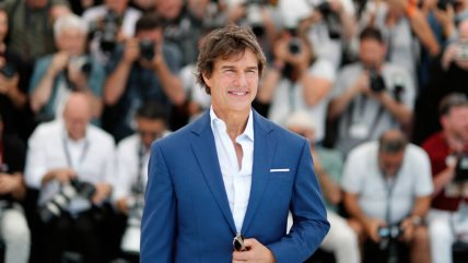   Tom Cruise arribó a Cannes para presentar 