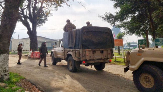 Agricultores contra estado de excepción 