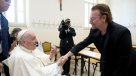 Bono participa en encuentro medioambiental junto al papa Francisco