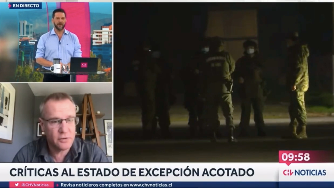 Rafael Cavada corrige a Felipe Kast durante entrevista en vivo: 