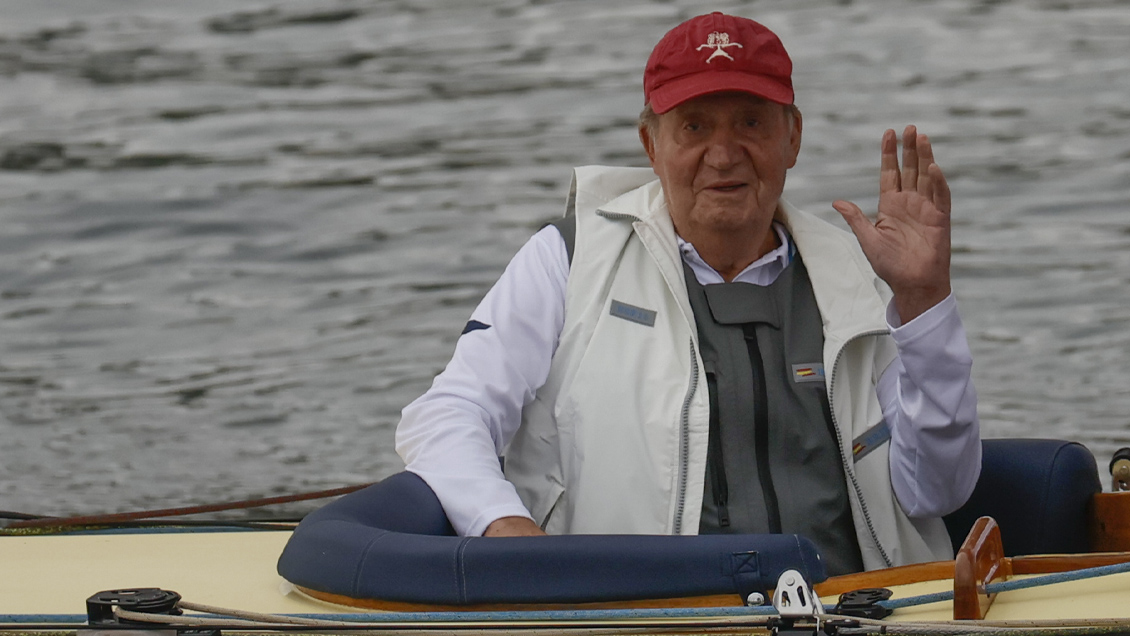 Juan Carlos I dice que tiene muchas ganas de ver a su familia mañana