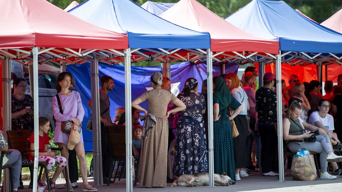 La cifra mundial de refugiados superó los 100 millones por primera vez desde que hay registros