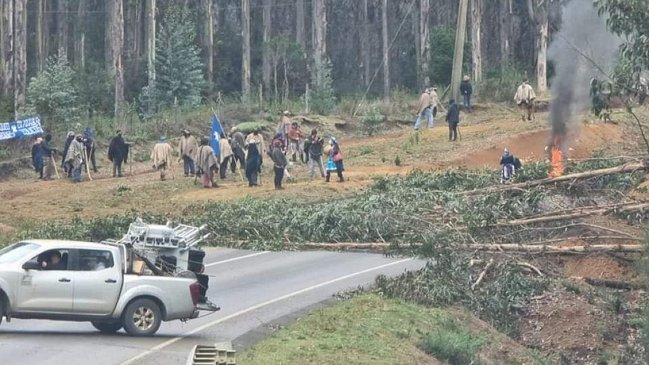   Tras amenaza de comuneros y ante falta de seguridad, Carabineros se retira de predio de forestal Arauco 