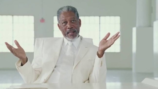 Morgan Freeman tiene 