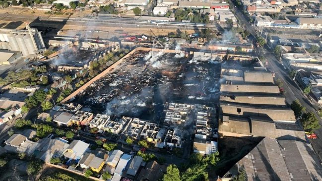 Afectados por gigantesco incendio en San Fernando reciben subsidio de arriendo