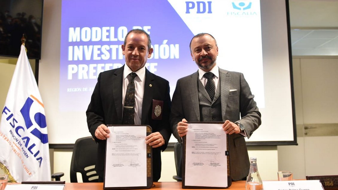 PDI y Fiscalía firman convenio para la 