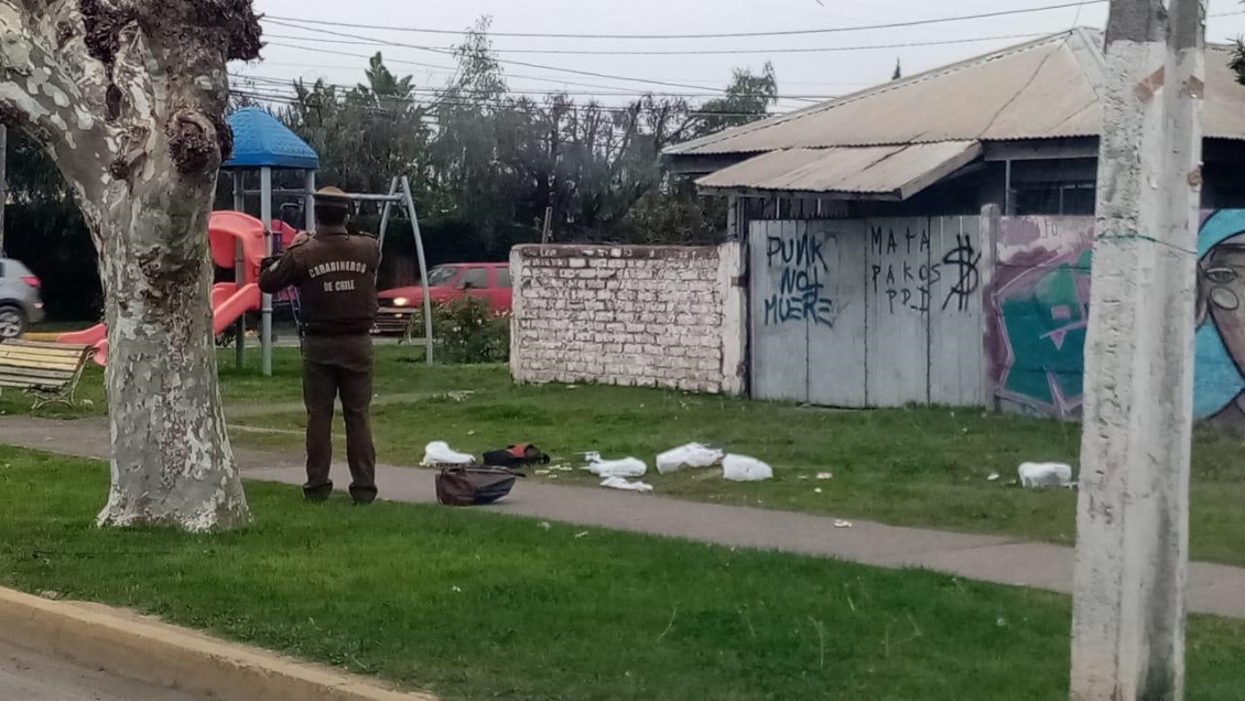 Sujeto fue abatido por Carabineros tras ser acusado de robar en servicentro de Santa Cruz