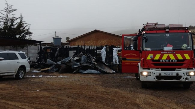 Embarazada y sus dos hijas murieron en incendio en Coquimbo