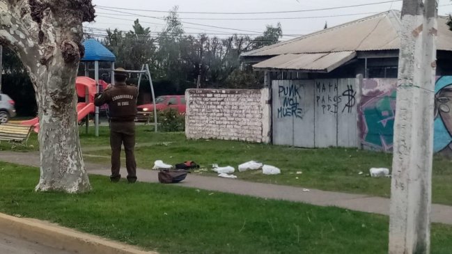 Sujeto fue abatido por Carabineros tras ser acusado de robar en servicentro de Santa Cruz