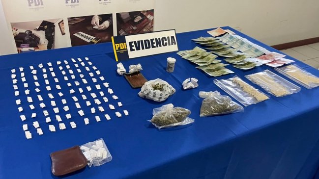 PDI desarticuló vivienda destinada a comercializar drogas en Illapel