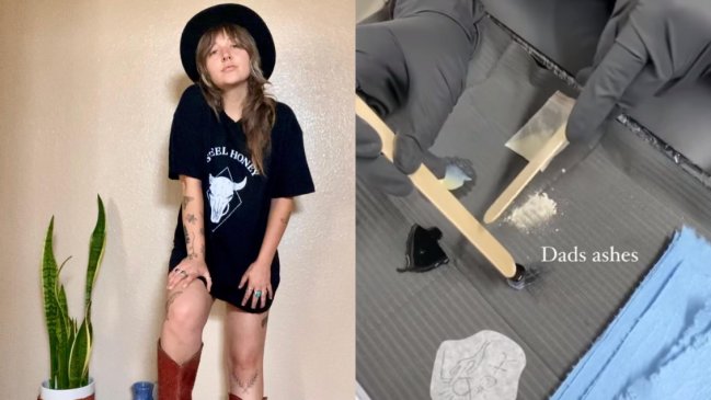 Tatuadora mezcla tinta con cenizas de seres queridos y se vuelve viral