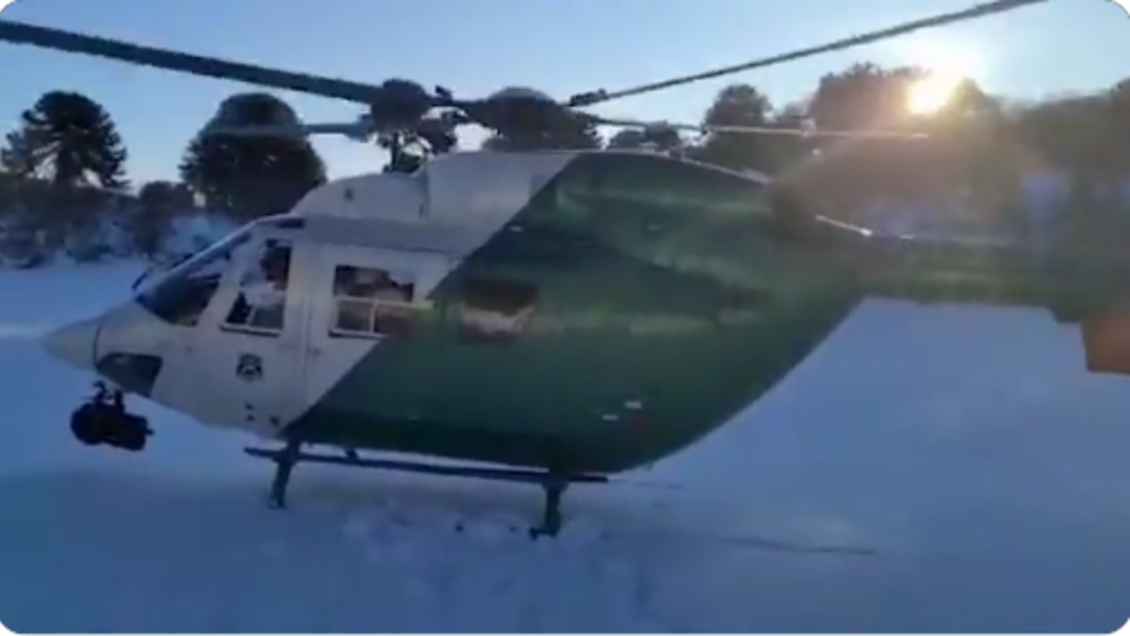 Carabineros rescató a dos hombres extraviados en la zona cordillerana de Lonquimay