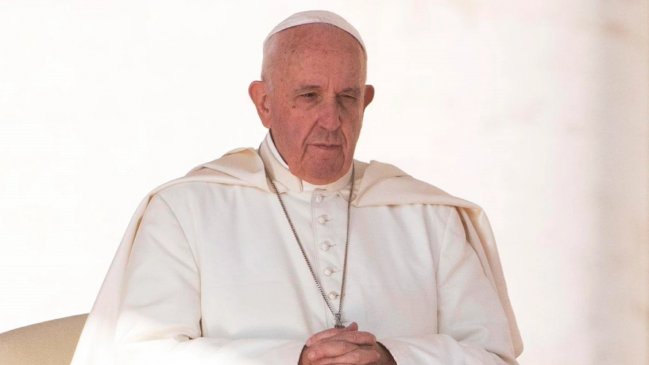   El papa expresó preocupación por la crisis en la macrozona sur 