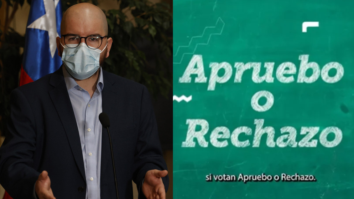 Jackson defendió campaña informativa del Gobierno: Apruebo y Rechazo aparecen 