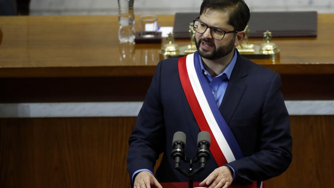 Presidente Boric realiza esta noche su primera cadena nacional