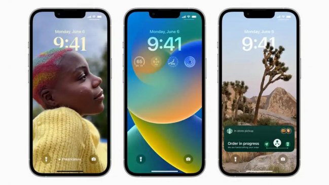   Apple presentó su iOS 16, con nueva pantalla de bloqueo y mejoras en mensajes 
