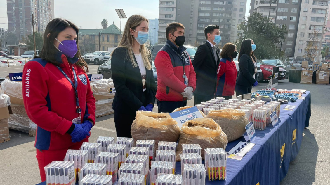 Descubren empresas que traficaban toneladas de tabaco y evadían millonarios impuestos