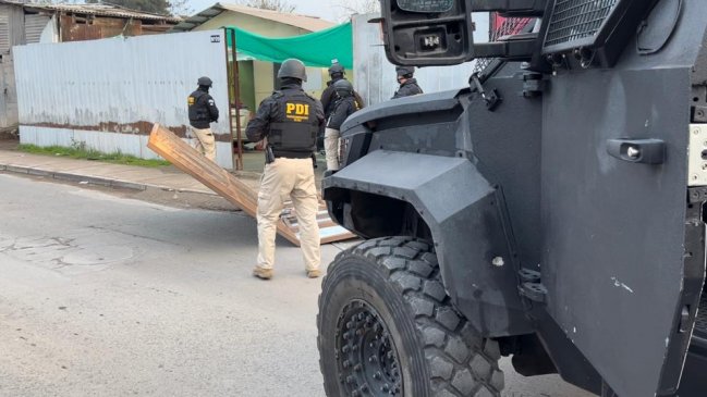 Operativo barrial en San Fernando termina con detenidos, armas y drogas incautadas