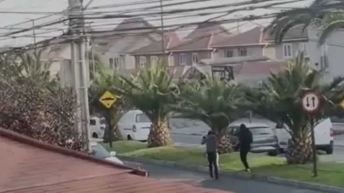 Sujetos protagonizaron fallida encerrona en Cerrillos: Percutaron al menos cuatro disparos