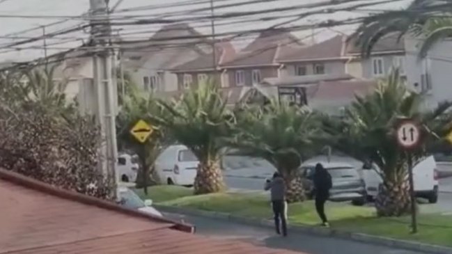 Sujetos protagonizaron fallida encerrona en Cerrillos: Percutaron al menos cuatro disparos