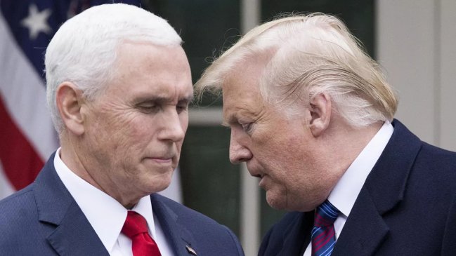 Donald Trump presionó y amenazó a Mike Pence para que anulara la victoria de Joe Biden