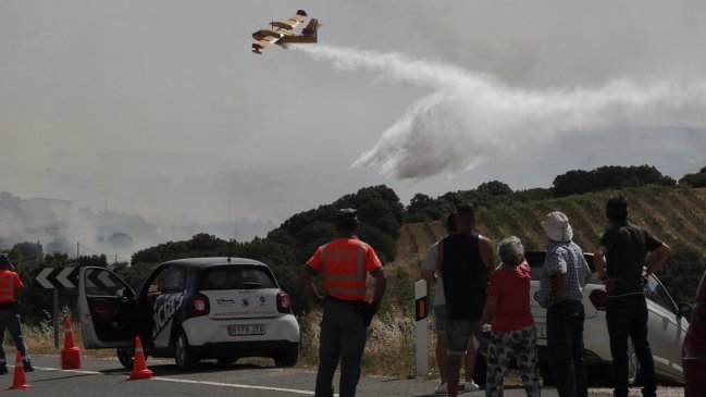 España sufre el incendio más grande en un decenio: 25 mil hectáreas han sido destruidas