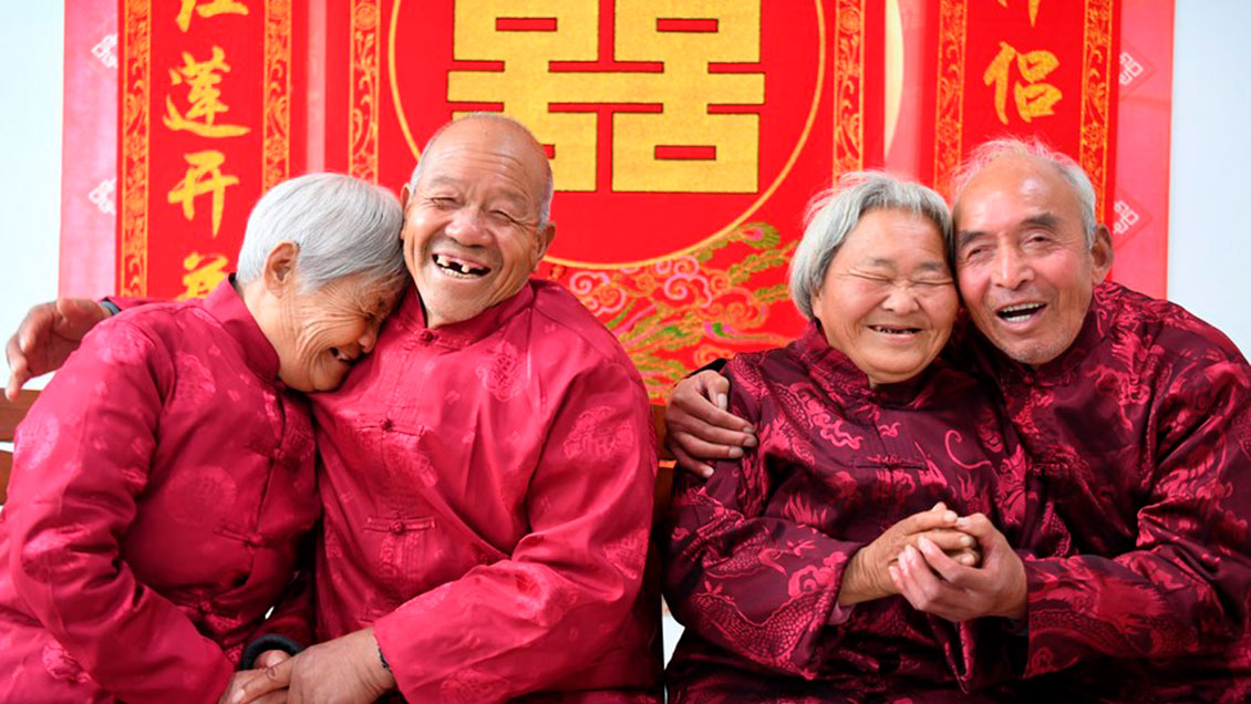 China anuncia campaña para fortalecer atención psicológica de los adultos mayores