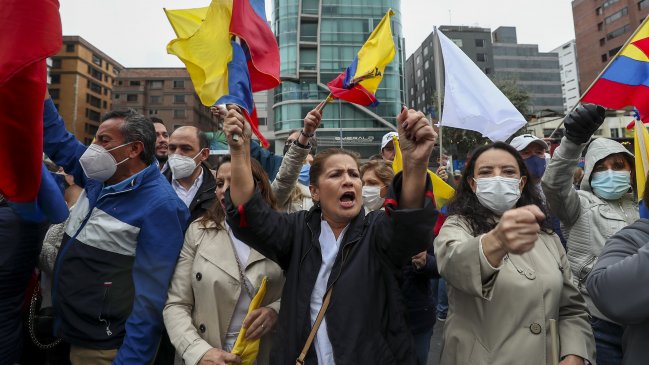   Una semana de protestas en Ecuador: Manifestante murió y Lasso acusa que lo quieren sacar del poder 