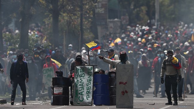   Ataque a la Fiscalía General marca noveno día de protestas en Ecuador 