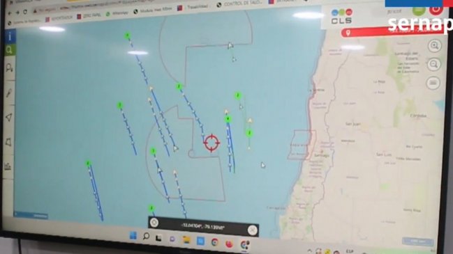 Pesqueros chinos nuevamente ponen en alerta a autoridades chilenas