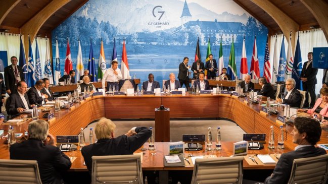 El G7 ofrece a Zelenski 