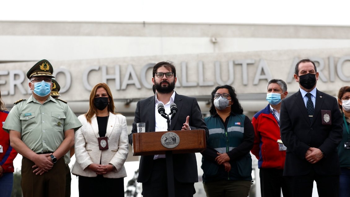 Presidente Boric en Arica: Queremos una migración que ocurra de forma ordenada