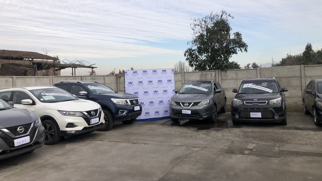 Con cuatro detenidos y más de 10 vehículos recuperados termina operativo policial en O'Higgins