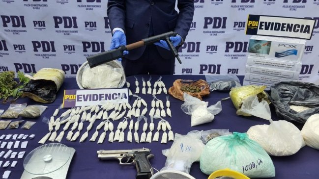 PDI detuvo a 19 personas por tráfico y microtráfico de drogas en Alto Hospicio