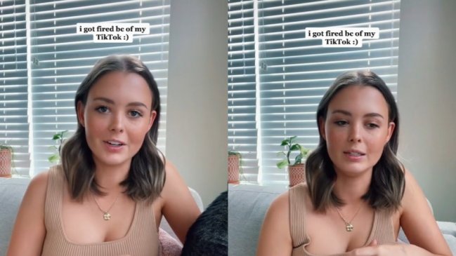Joven reveló en Tiktok cómo conseguir trabajo y su jefe la despidió