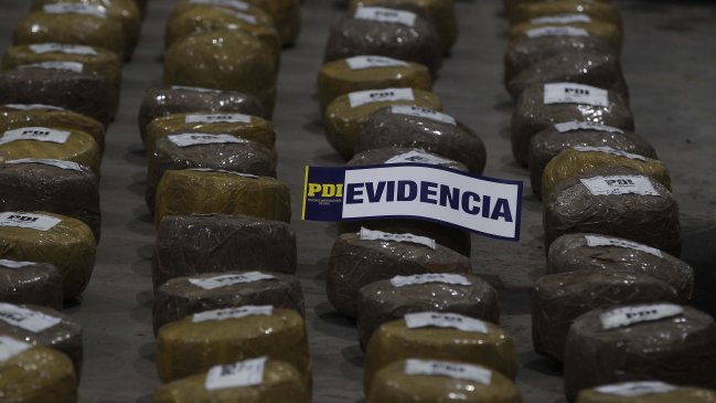 Incautan 1.200 kilos de marihuana en La Florida, presuntamente ligados al Cartel de Cali