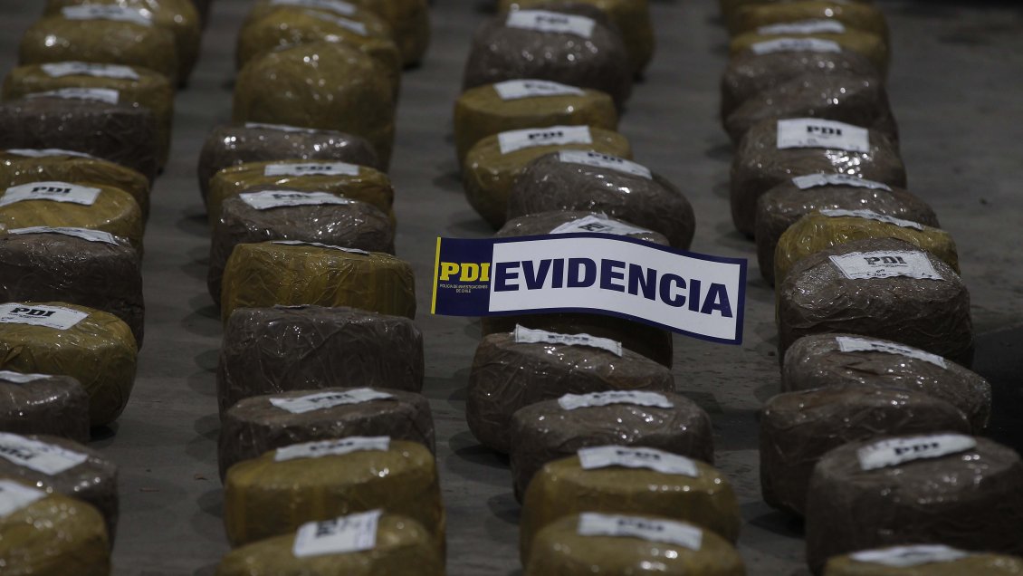 Incautan 1.200 kilos de marihuana en La Florida, presuntamente ligados al Cartel de Cali