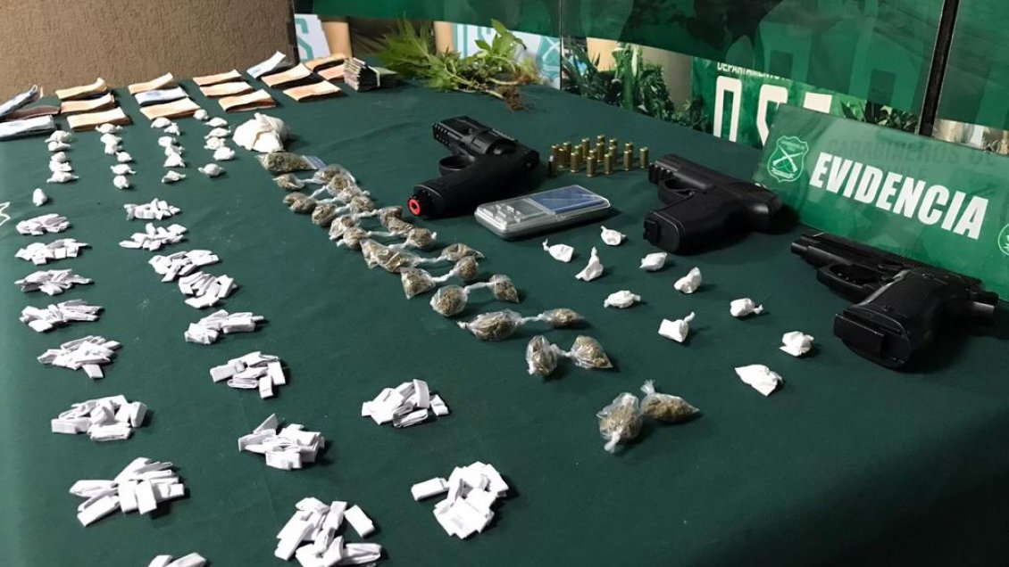 OS7 desbarata clanes familiares dedicados a la venta de drogas en la zona sur de Valparaíso