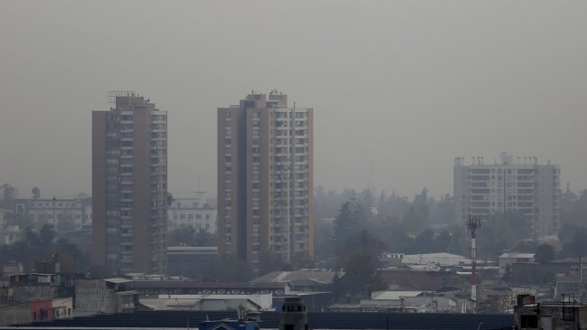 La Región Metropolitana estará bajo alerta ambiental este lunes